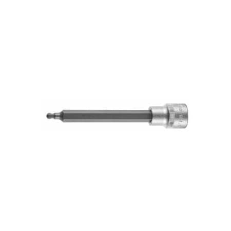 Holex Long Ball End Hex Bit Socket, 3/8 inch Dr, 4 mm 637613 4